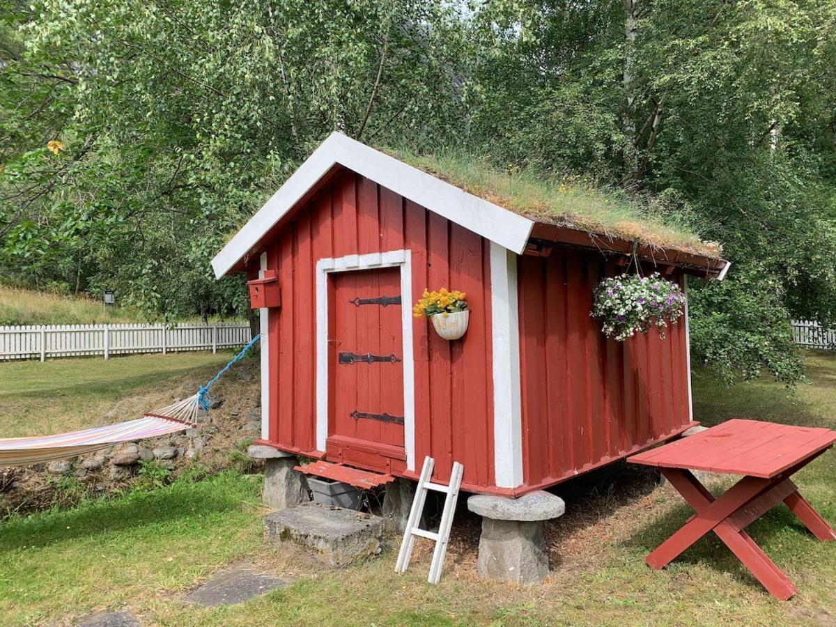 Aobrio Holidayhouse, Authentic Norwegian Farmhouse Close To Flam Lærdalsøyri Esterno foto